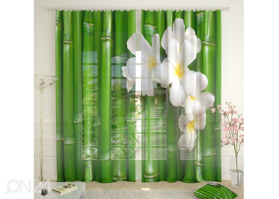 Tylliverho Bamboo 400x260 cm kuvasuurennos
