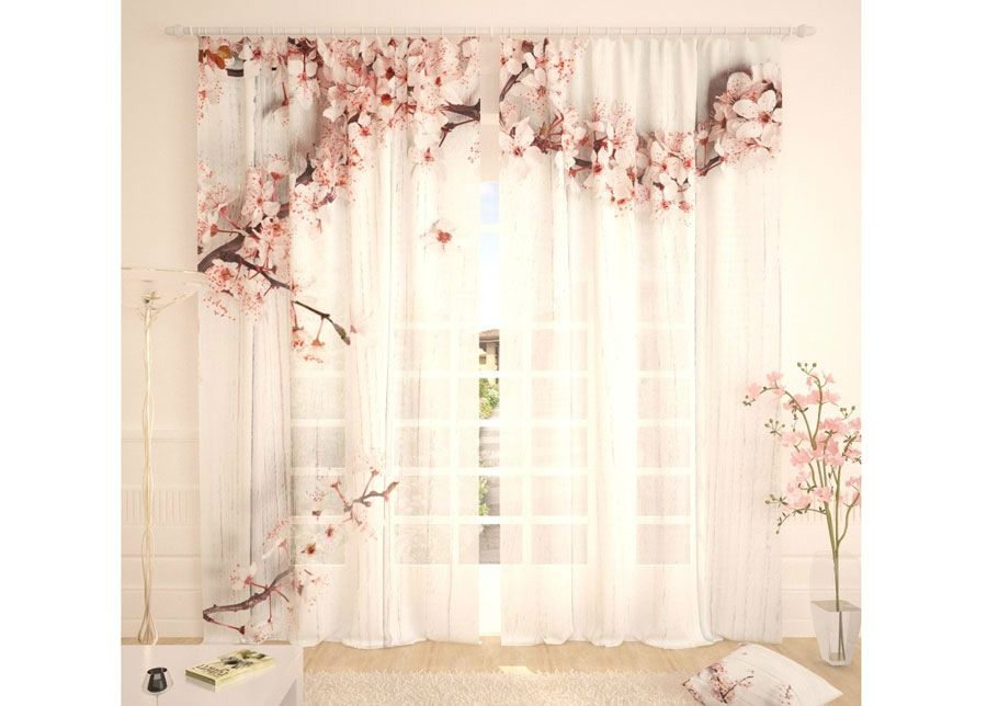 Tylliverho Blooming Cherry 400x260 cm kuvasuurennos