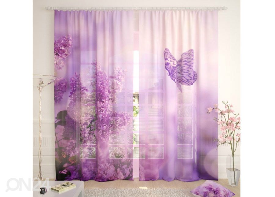 Tylliverho Butterfly 400x260 cm kuvasuurennos