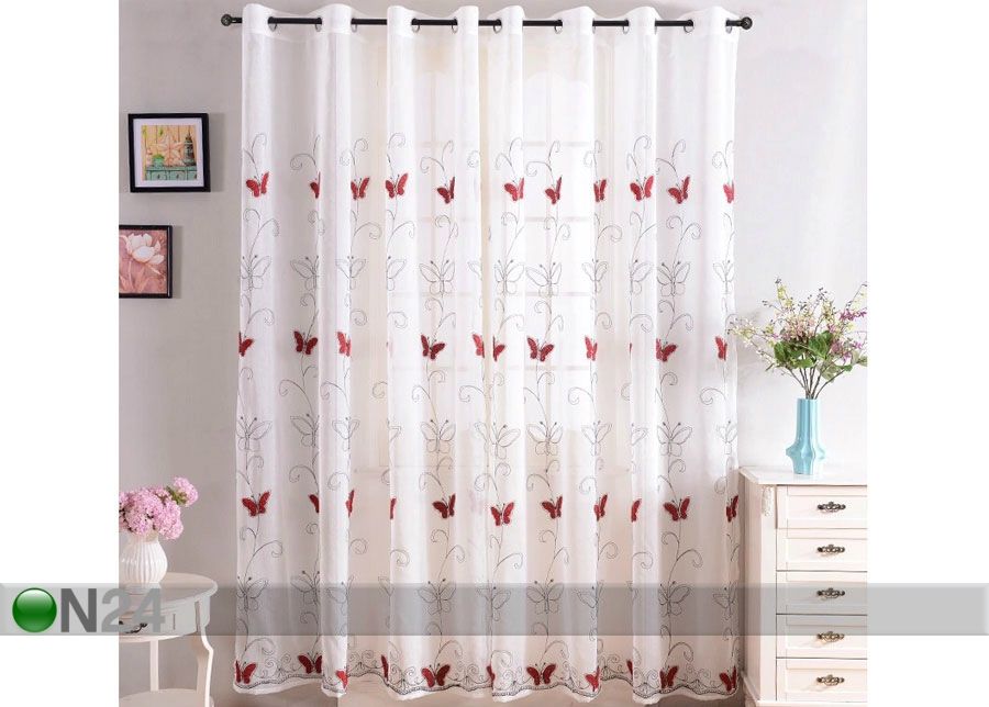 Tylliverho BUTTERFLY 400x270 cm kuvasuurennos