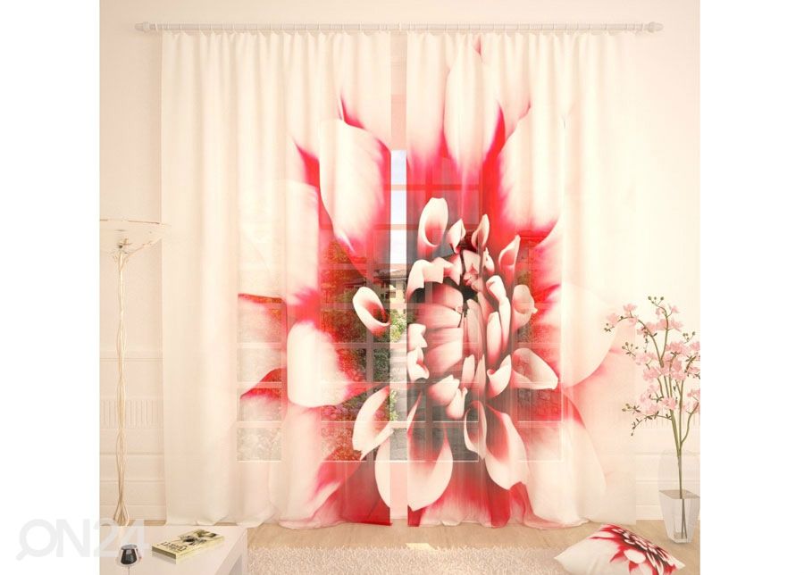 Tylliverho Dahlia 400x260 cm kuvasuurennos