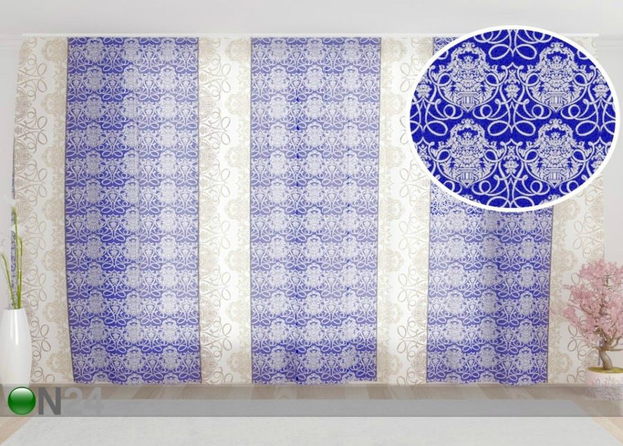 Tylliverho Flor 260x350 cm kuvasuurennos