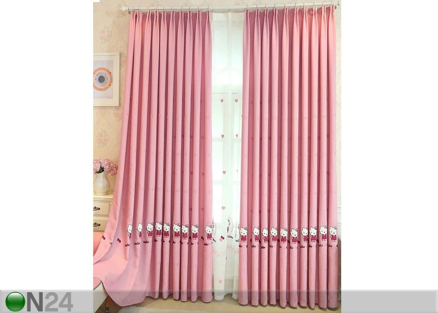 Tylliverho HELLO KITTY 350x260 cm kuvasuurennos