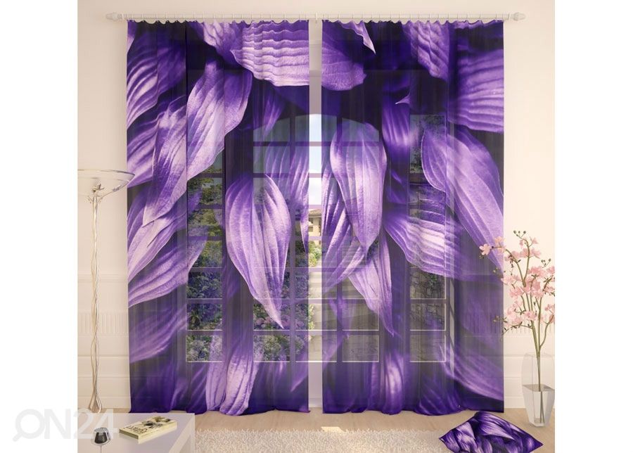 Tylliverho Purple Leaves 400x260 cm kuvasuurennos