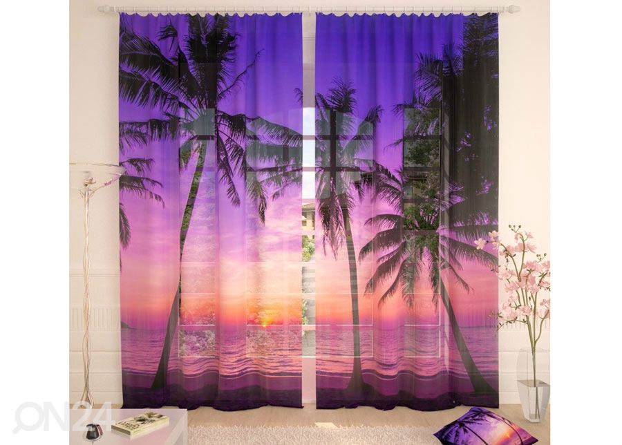 Tylliverho Purple Sunset 400x260cm kuvasuurennos