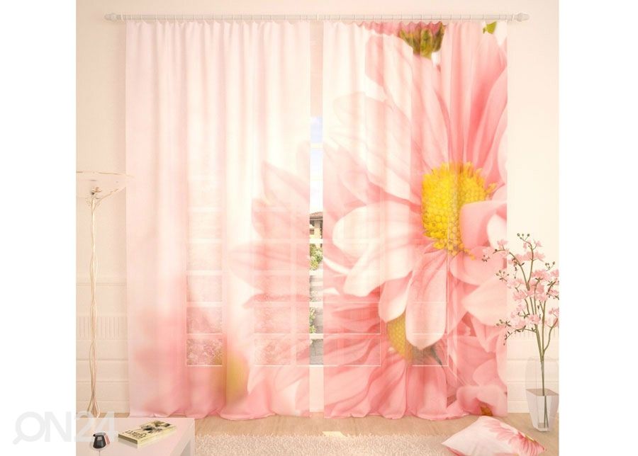 Tylliverho Soft Flowers 400x260 cm kuvasuurennos