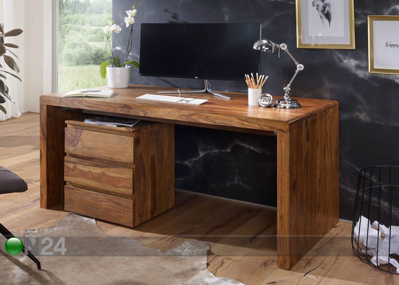 Työpöytä Boha 180x90 cm kuvasuurennos
