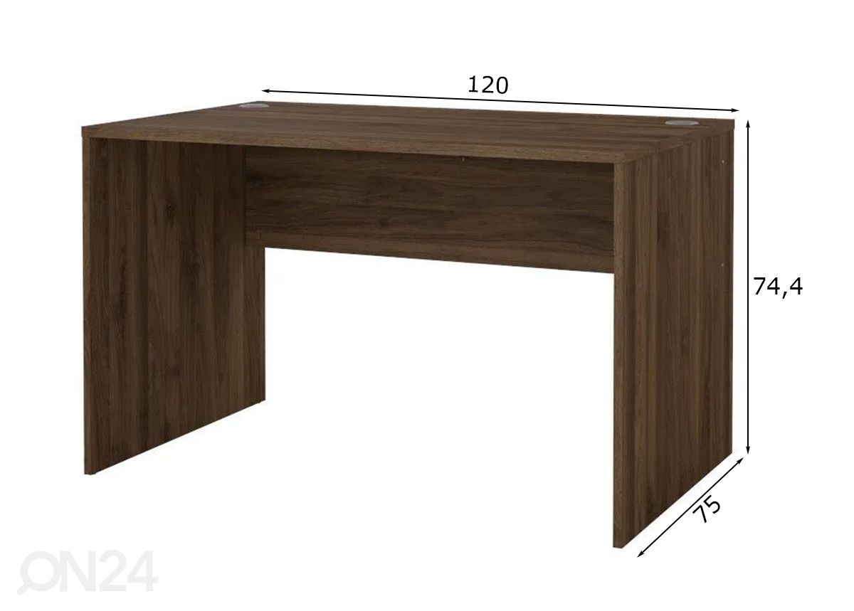 Työpöytä Function kuvasuurennos mitat