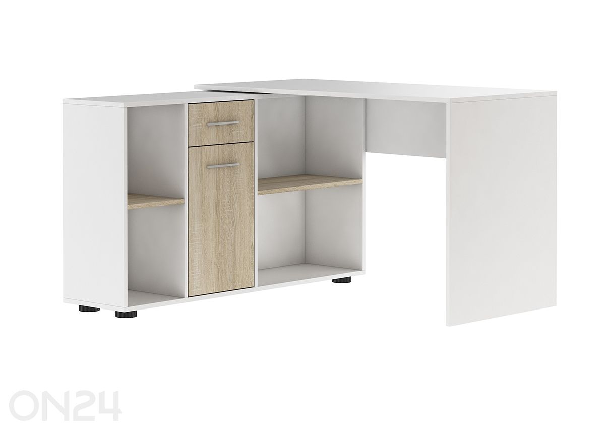 Työpöytä lipastolla 122 cm kuvasuurennos