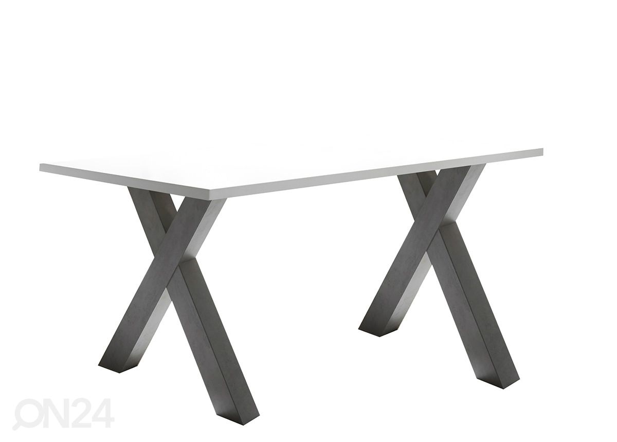 Työpöytä Mister Office X 160 cm kuvasuurennos