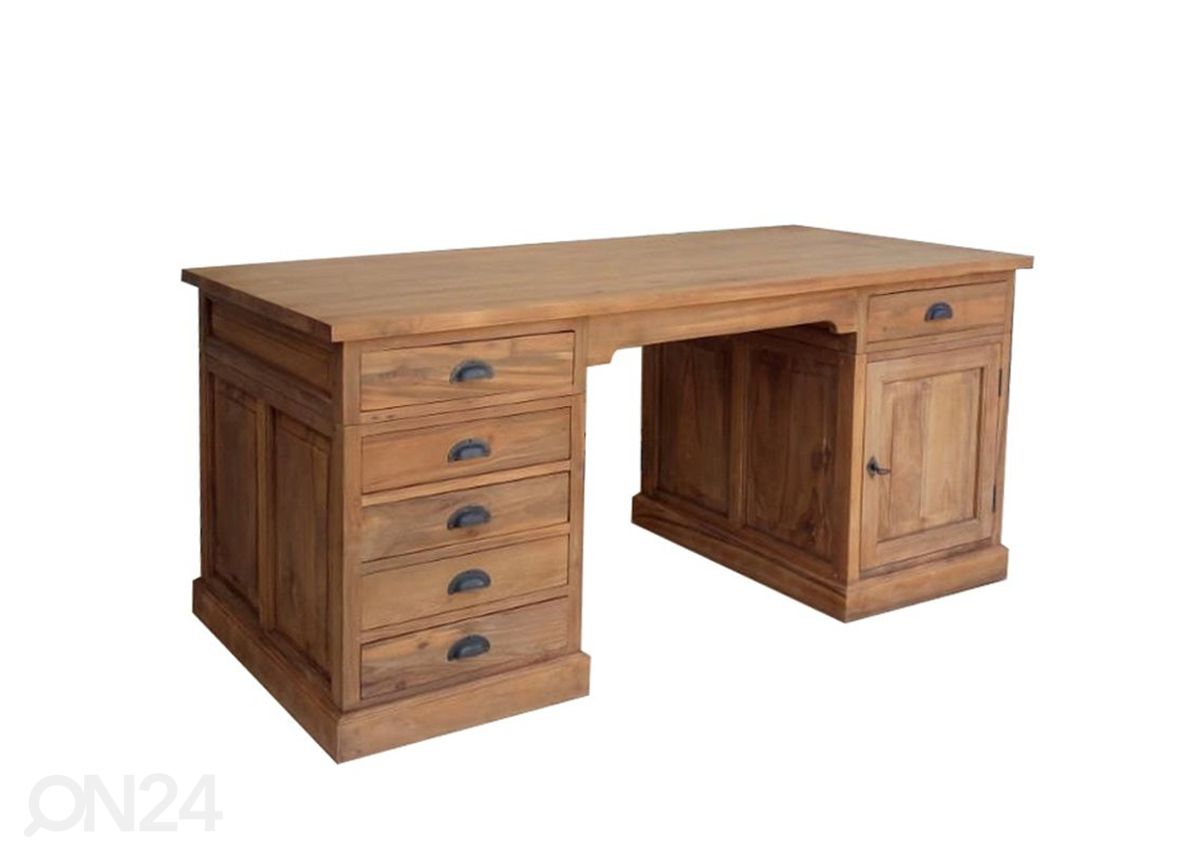 Työpöytä Teak 160 cm kuvasuurennos