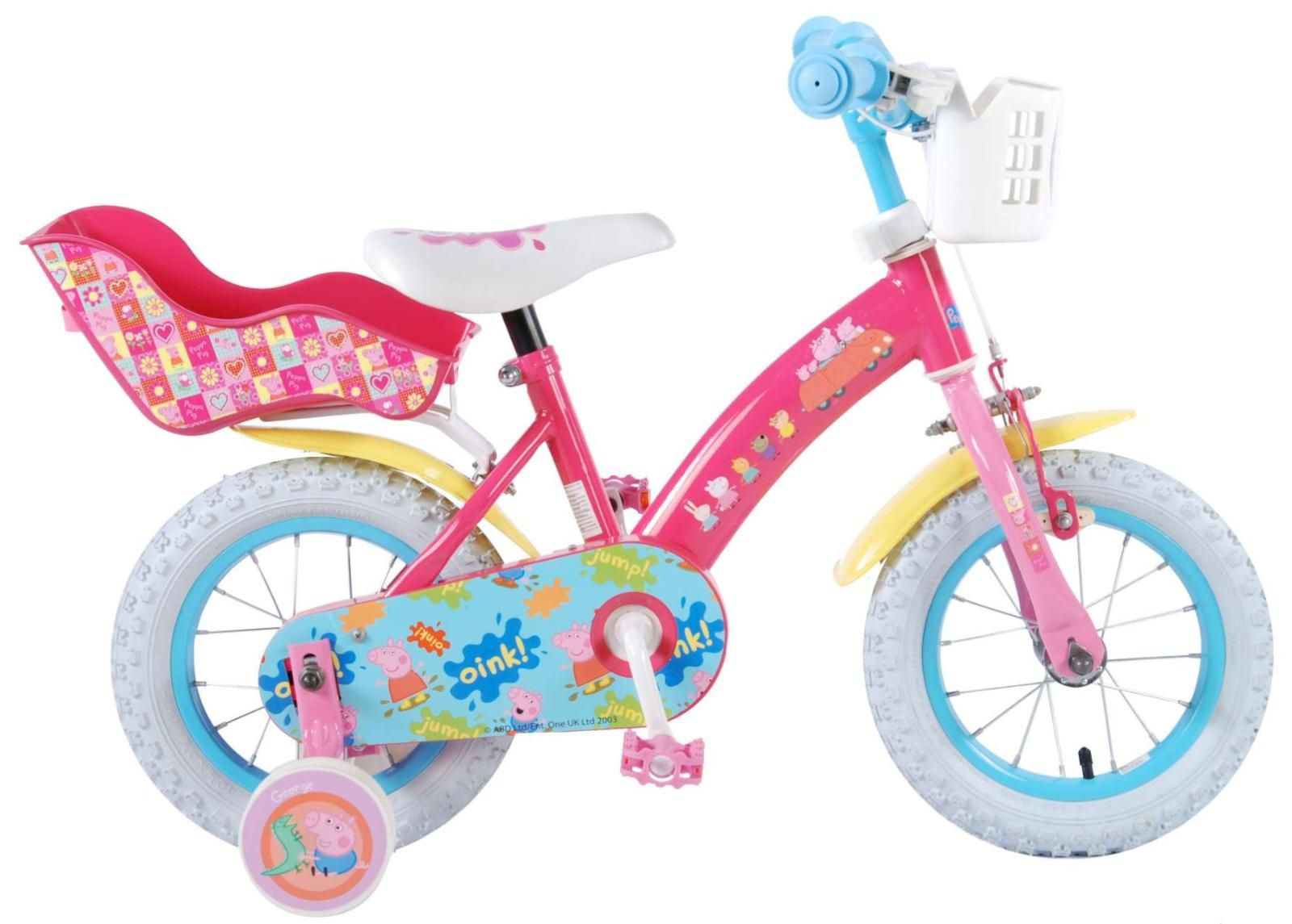 Tyttöjen polkupyörä Peppa Pig 12" kuvasuurennos