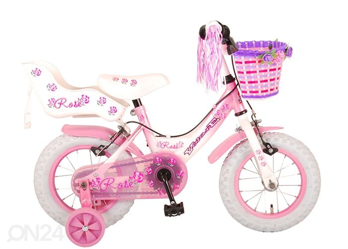 Tyttöjen polkupyörä Volare Rose 12" kuvasuurennos