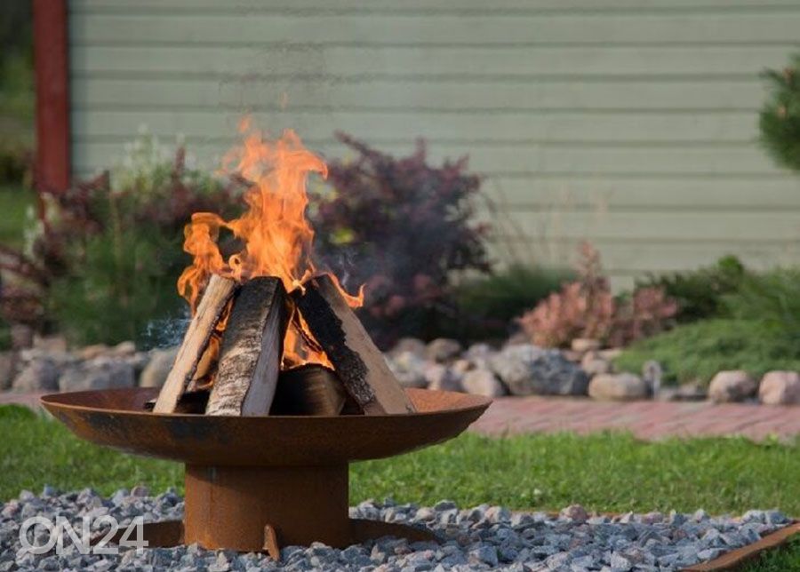 Ulkotulisija Cor-ten terästä GrillSymbol Chiaro kuvasuurennos