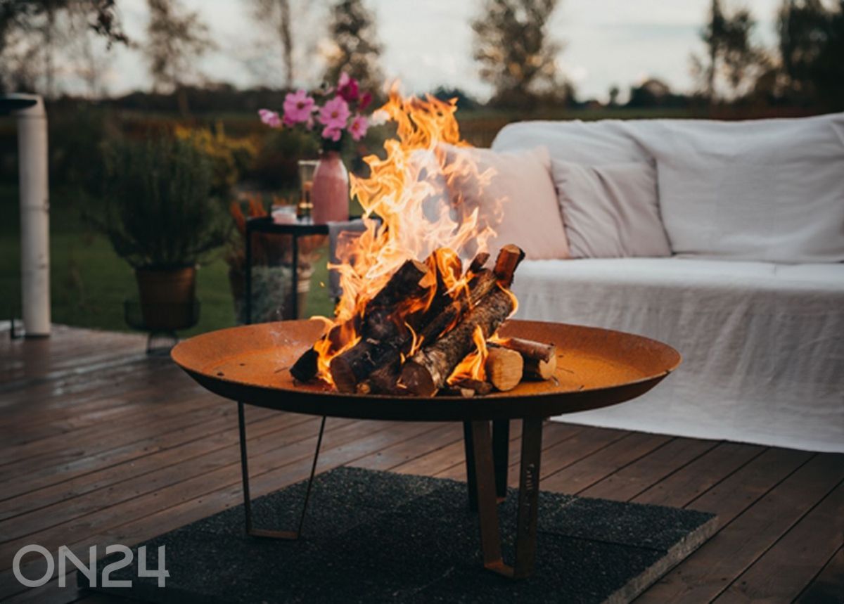 Ulkotulisija Cor-ten terästä GrillSymbol Elegante XL kuvasuurennos