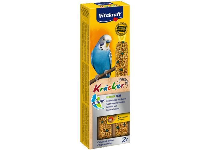 Undulaatin makupala Kräcker feather care n2 kuvasuurennos