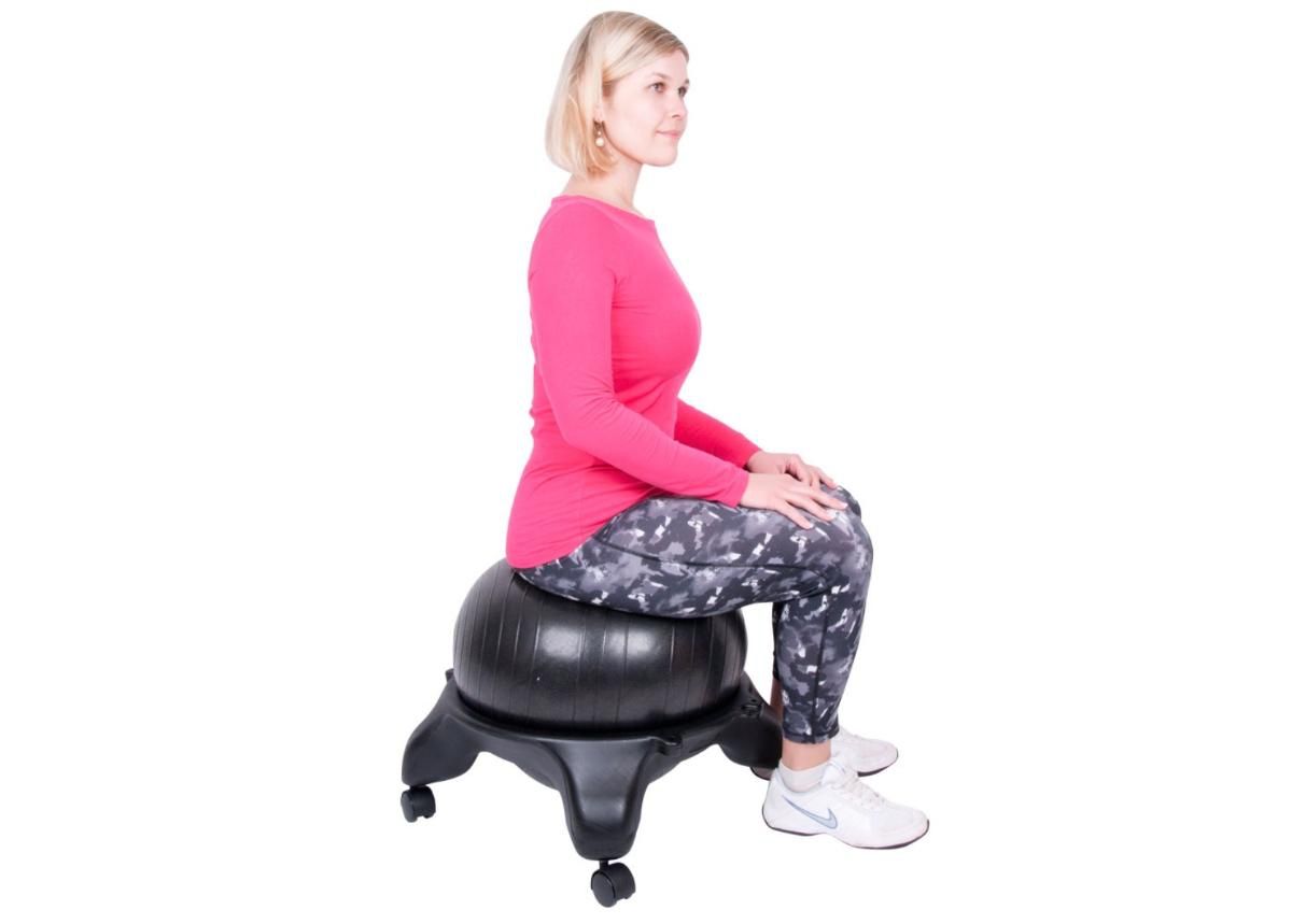 Urheilullinen selkänojaton toimistotuoli G-Chair Basic inSPORTline kuvasuurennos