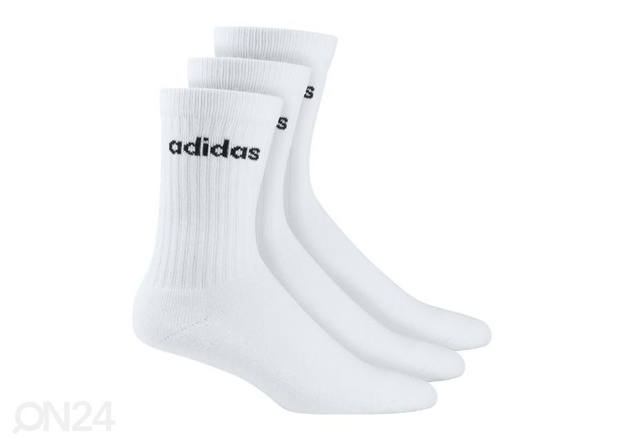 Urheilusukat 3 paria Adidas Half-Cushioned Crew GE1379 kuvasuurennos