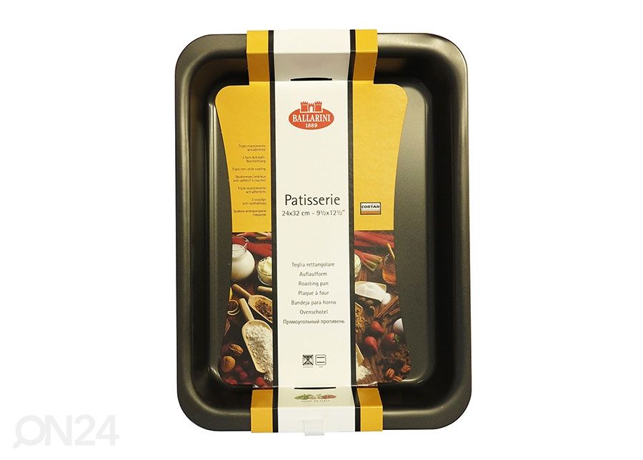 Uunivuoka BALLARINI PATISSERIE 24x32 cm kuvasuurennos