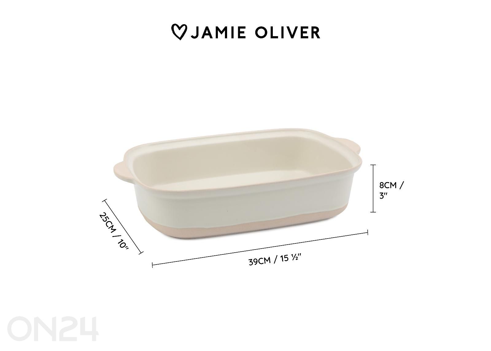 Uunivuoka Jamie Oliver Big love epic roaster 39x25x8 cm kuvasuurennos mitat
