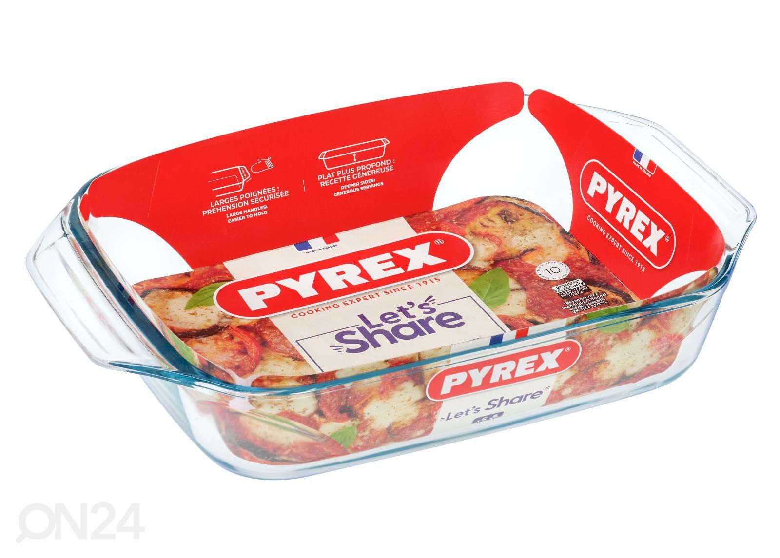 Uunivuoka Pyrex Irresistible 2,9 L kuvasuurennos