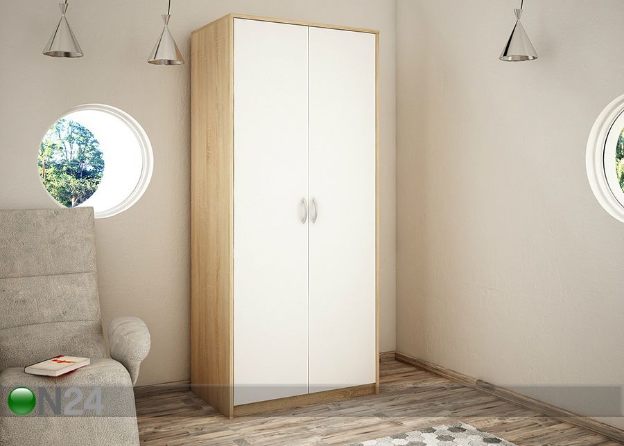 Vaatekaappi 85 cm kuvasuurennos