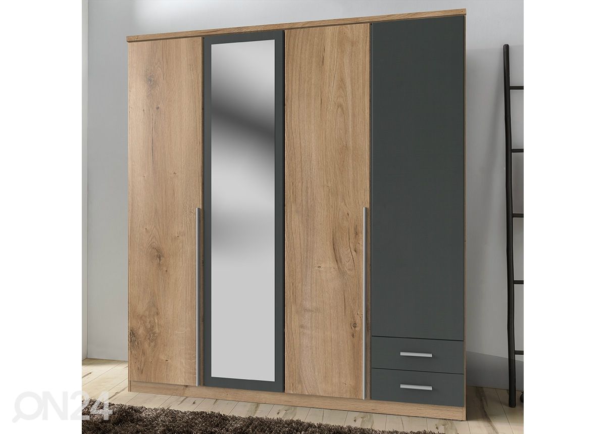 Vaatekaappi Eifel 180 cm kuvasuurennos