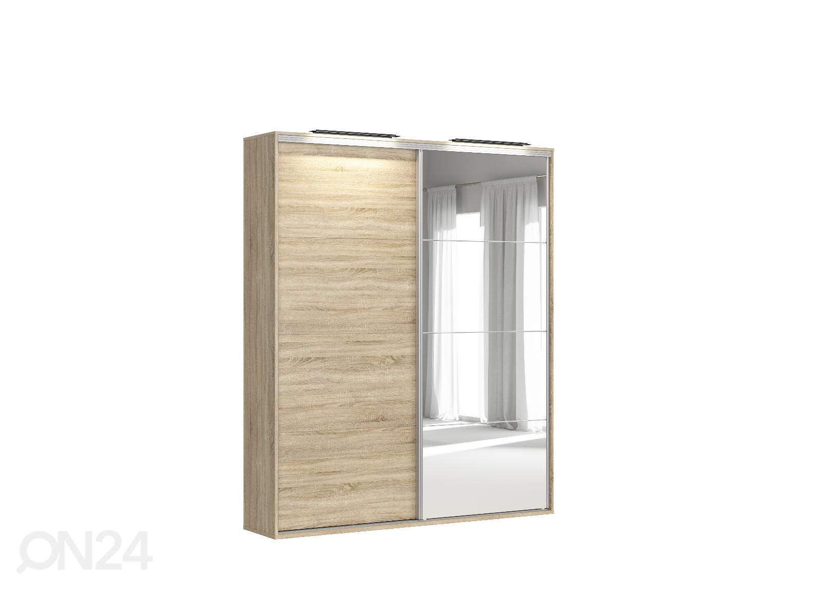 Vaatekaappi Franziska 200 cm kuvasuurennos