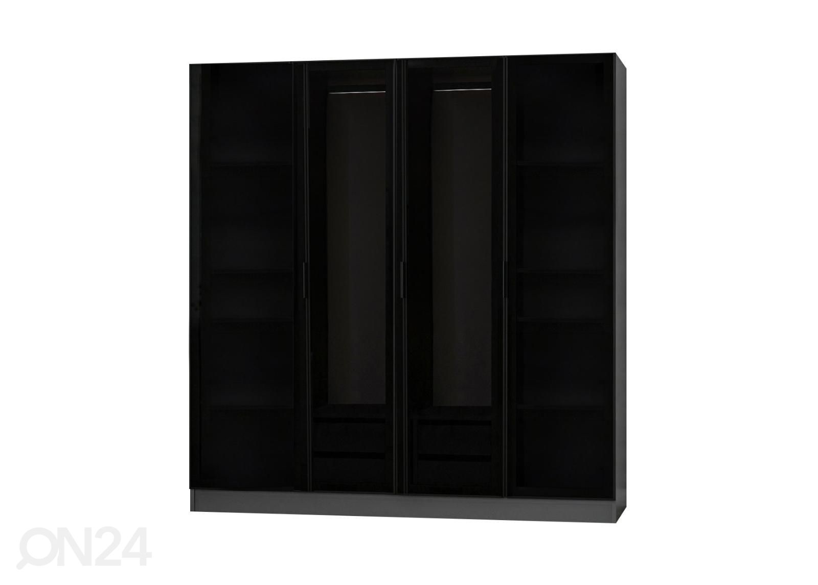 Vaatekaappi Glass 180 cm kuvasuurennos