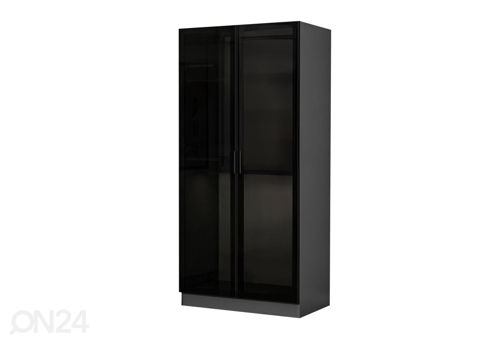 Vaatekaappi Glass 90 cm kuvasuurennos