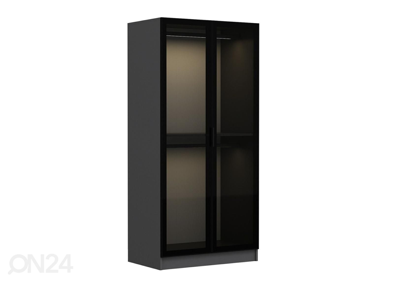 Vaatekaappi Glass 90 cm kuvasuurennos