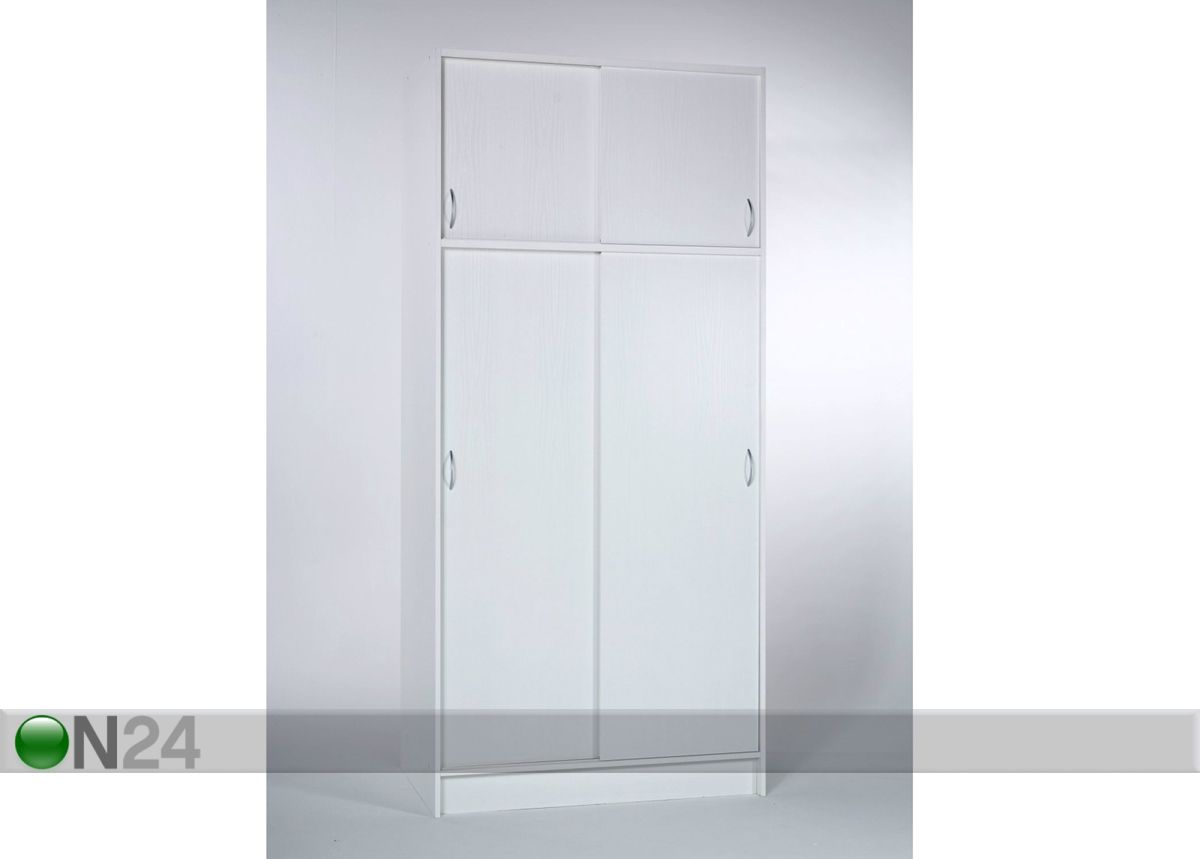 Vaatekaappi liukuovilla 100 cm kuvasuurennos
