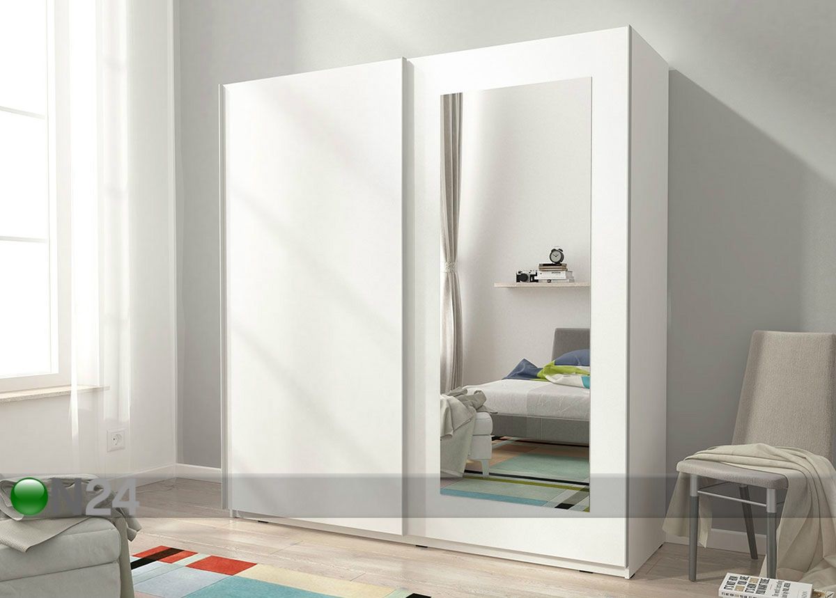Vaatekaappi liukuovilla 150 cm kuvasuurennos