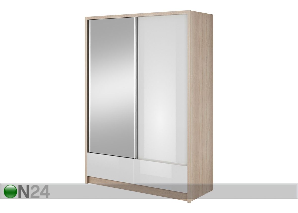 Vaatekaappi liukuovilla 150 cm kuvasuurennos