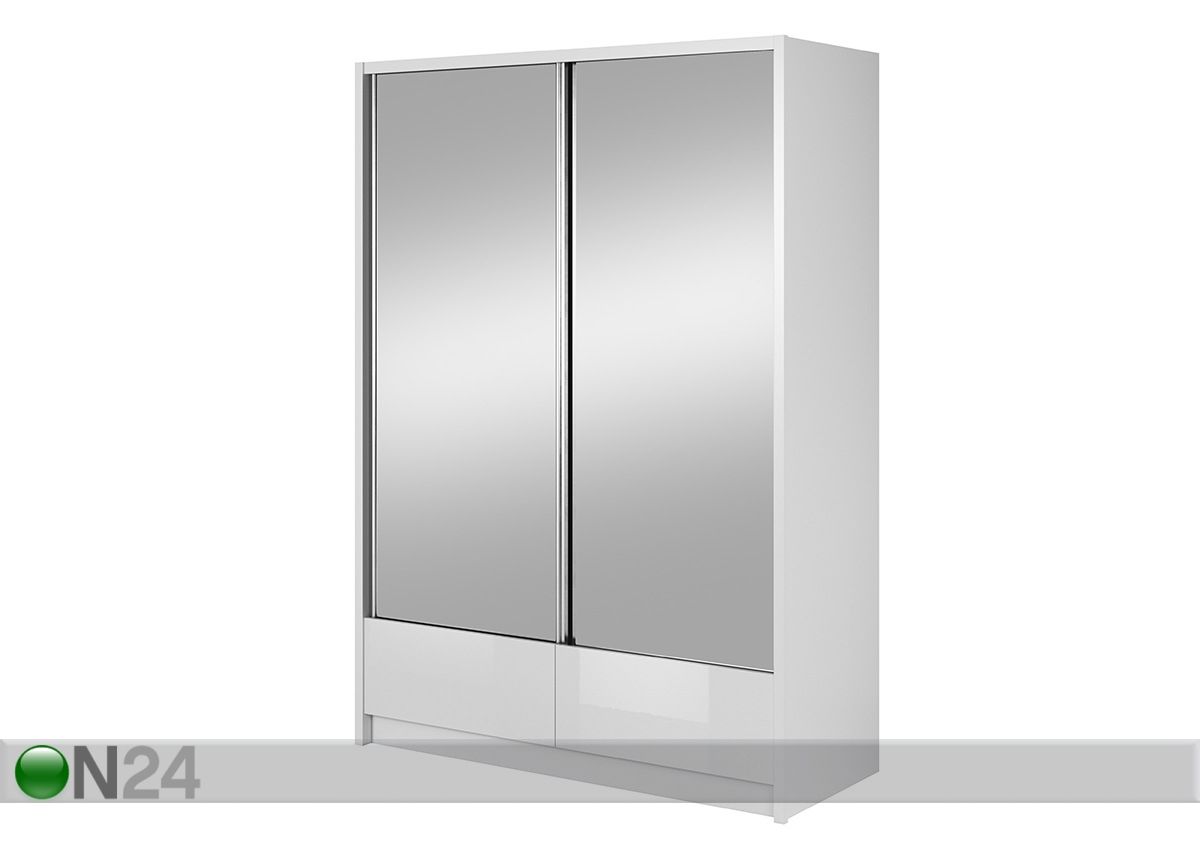 Vaatekaappi liukuovilla 150 cm kuvasuurennos