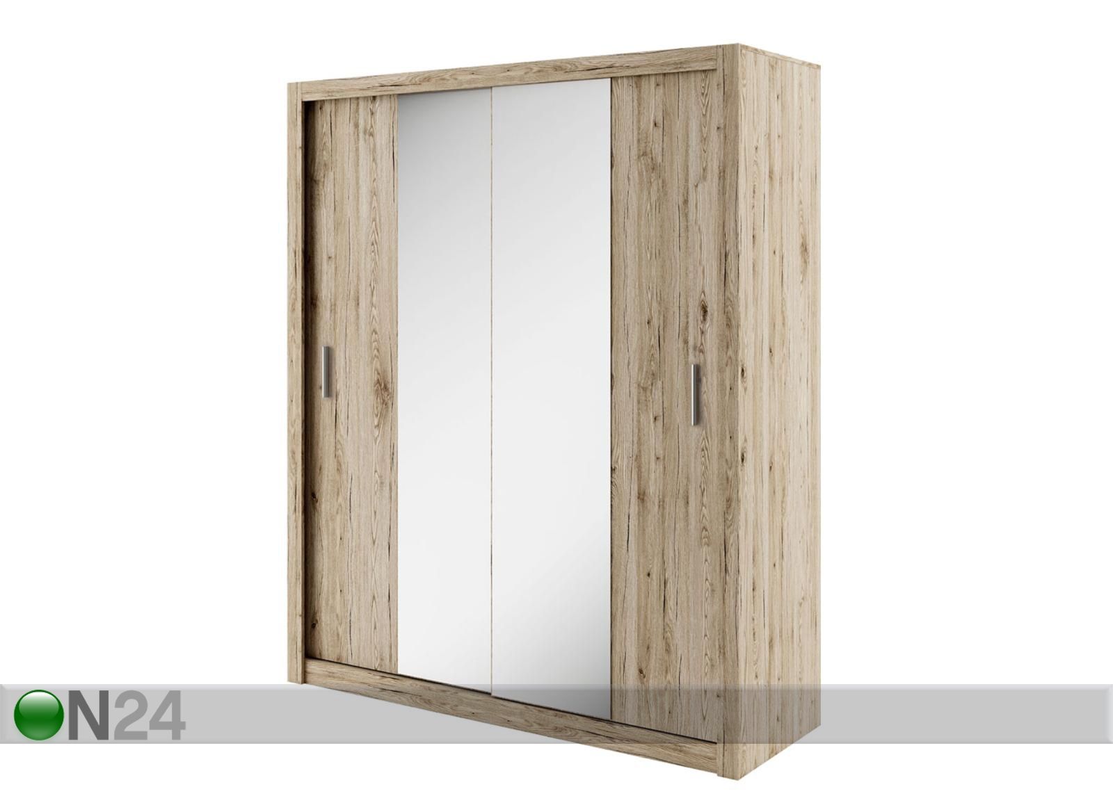 Vaatekaappi liukuovilla Idea 180cm kuvasuurennos