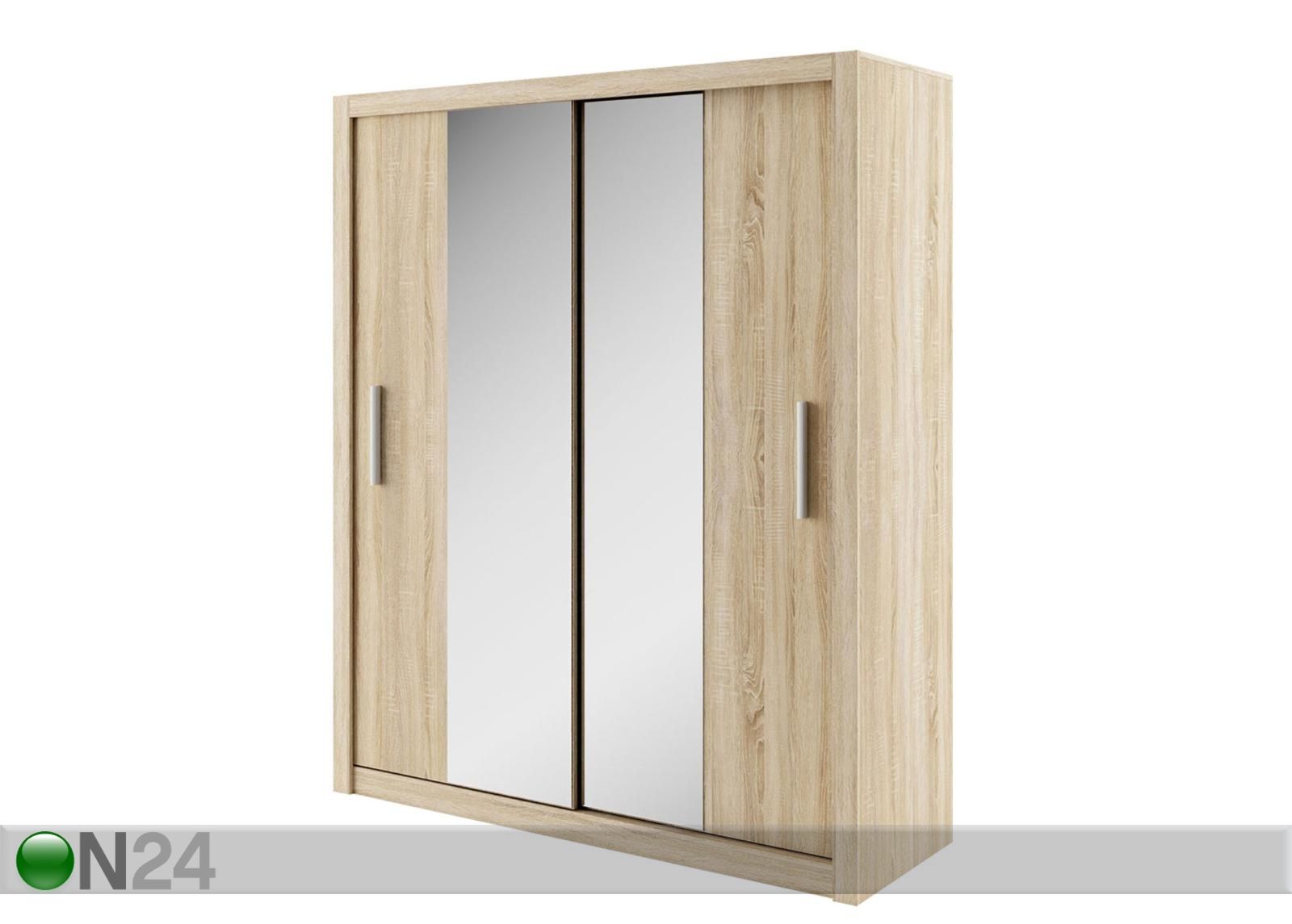 Vaatekaappi liukuovilla Idea 180cm kuvasuurennos