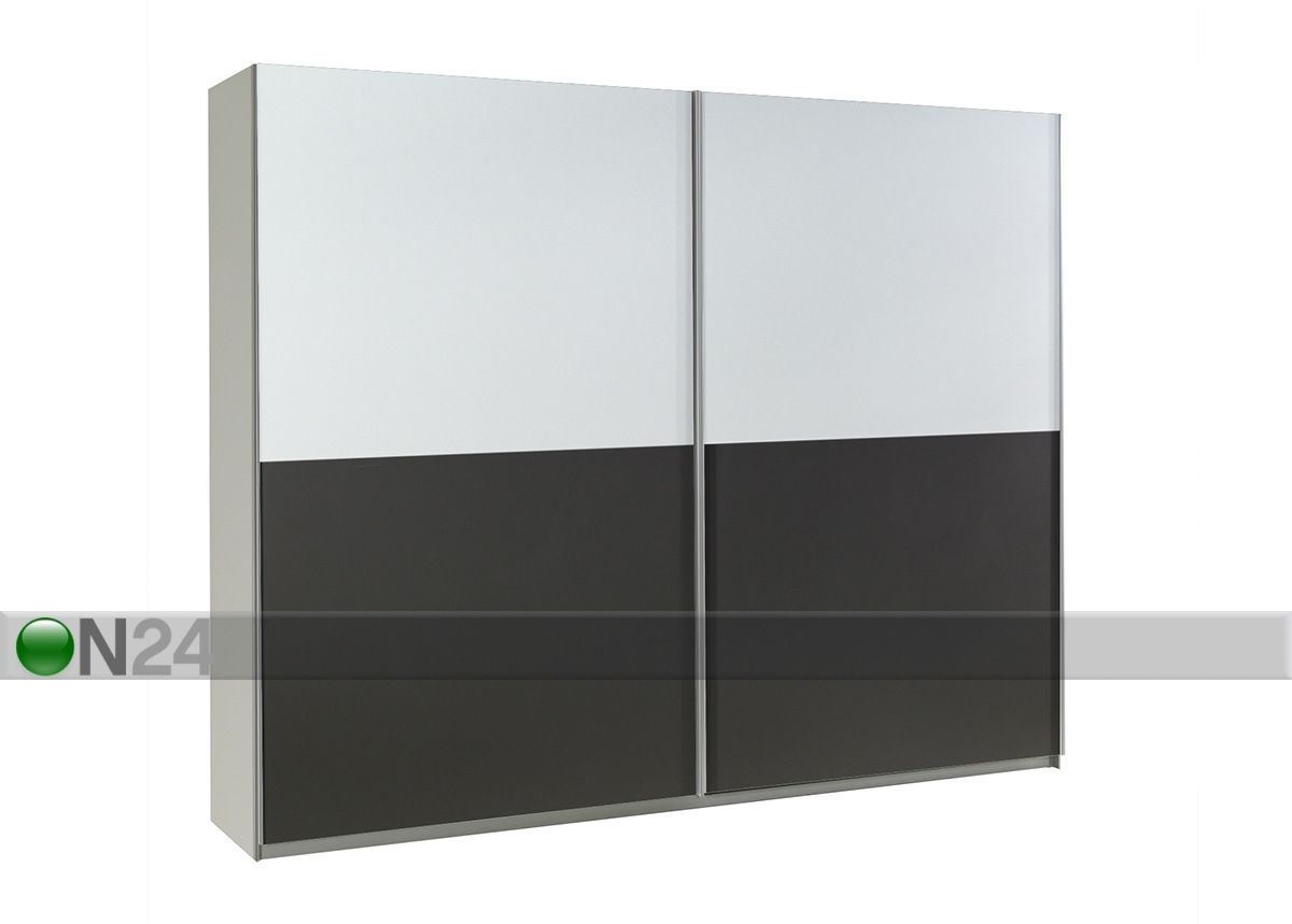 Vaatekaappi liukuovilla LUX 244 cm kuvasuurennos