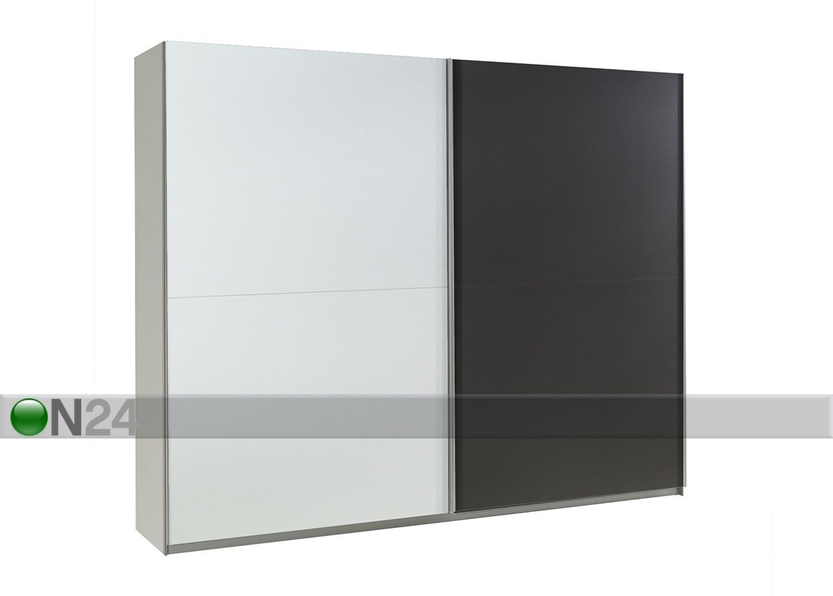 Vaatekaappi liukuovilla LUX 244 cm kuvasuurennos