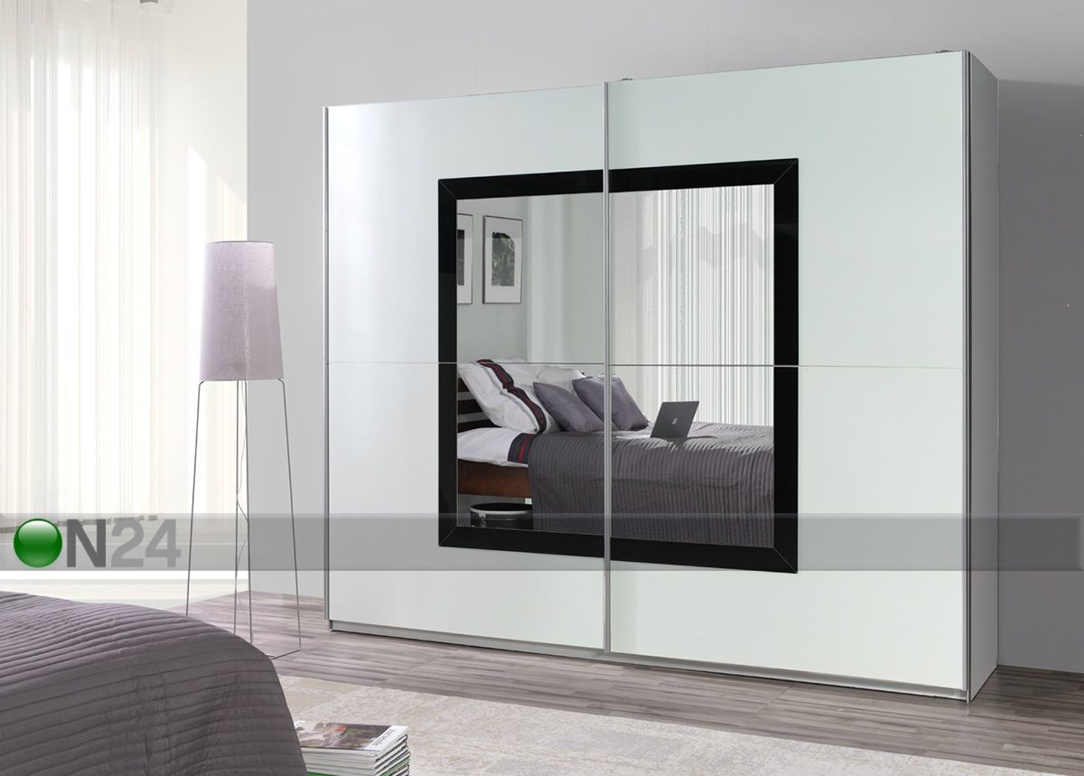 Vaatekaappi liukuovilla LUX 244 cm kuvasuurennos