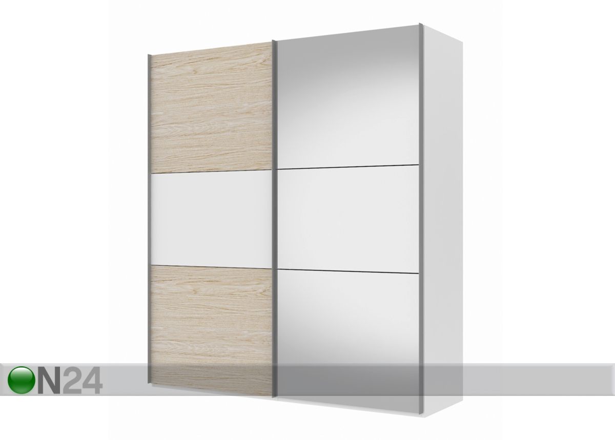 Vaatekaappi liukuovilla SAVE h220 cm kuvasuurennos