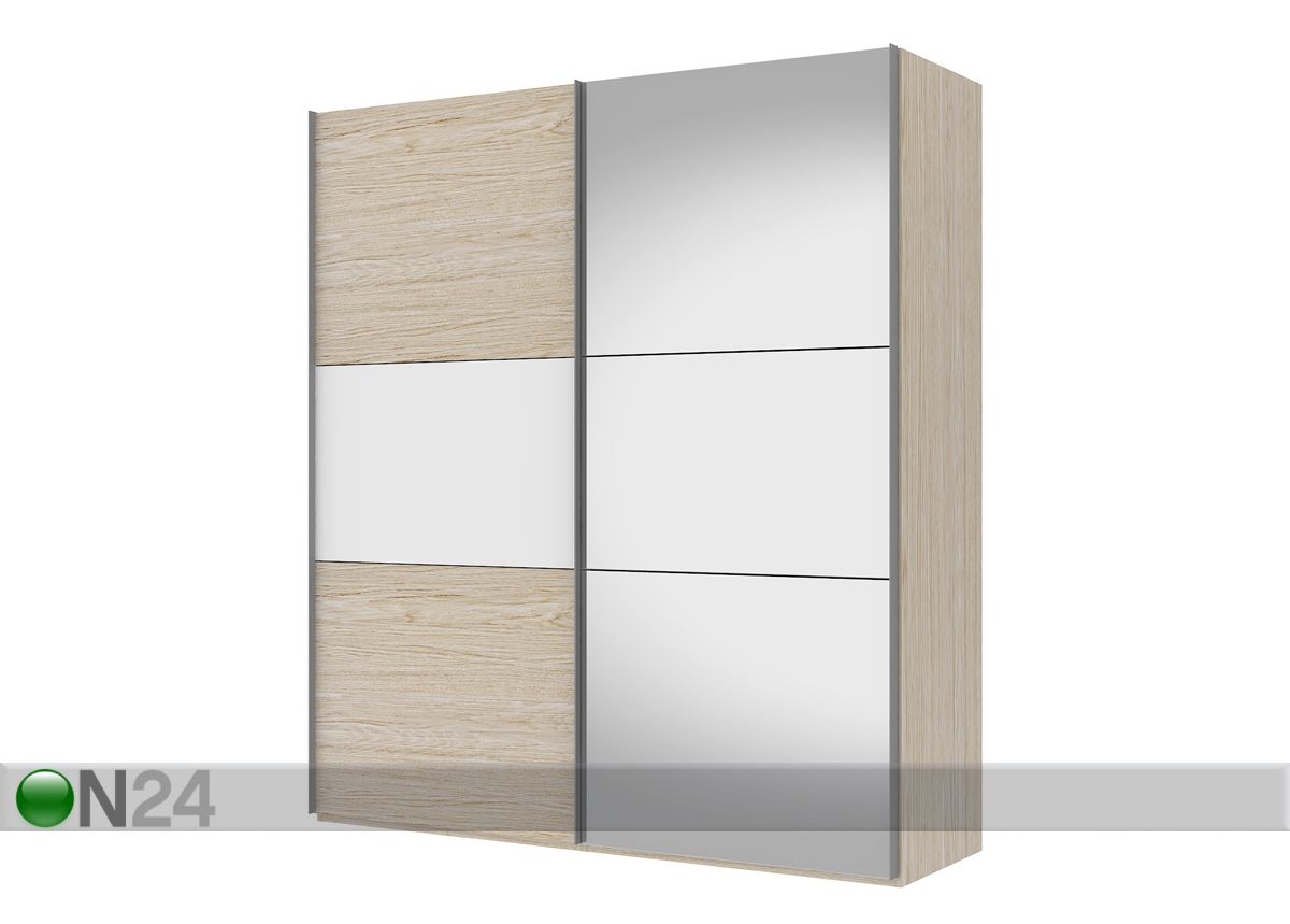 Vaatekaappi liukuovilla SAVE h220 cm kuvasuurennos