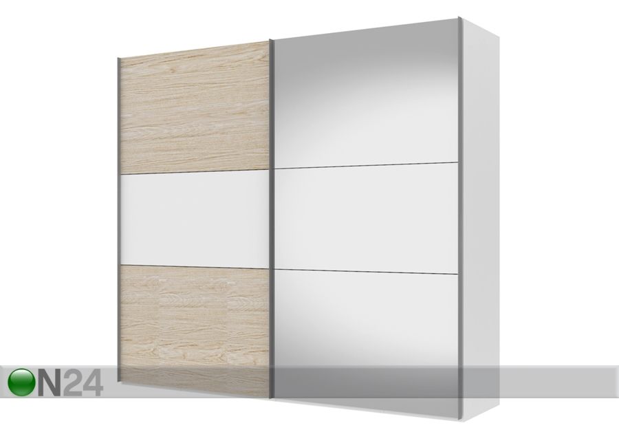 Vaatekaappi liukuovilla SAVE h220 cm kuvasuurennos