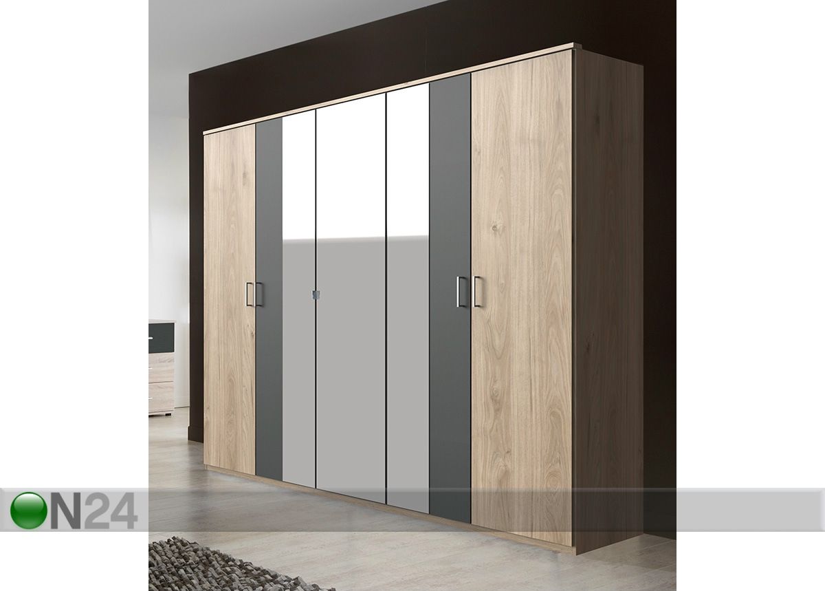 Vaatekaappi Neapel 225 cm kuvasuurennos