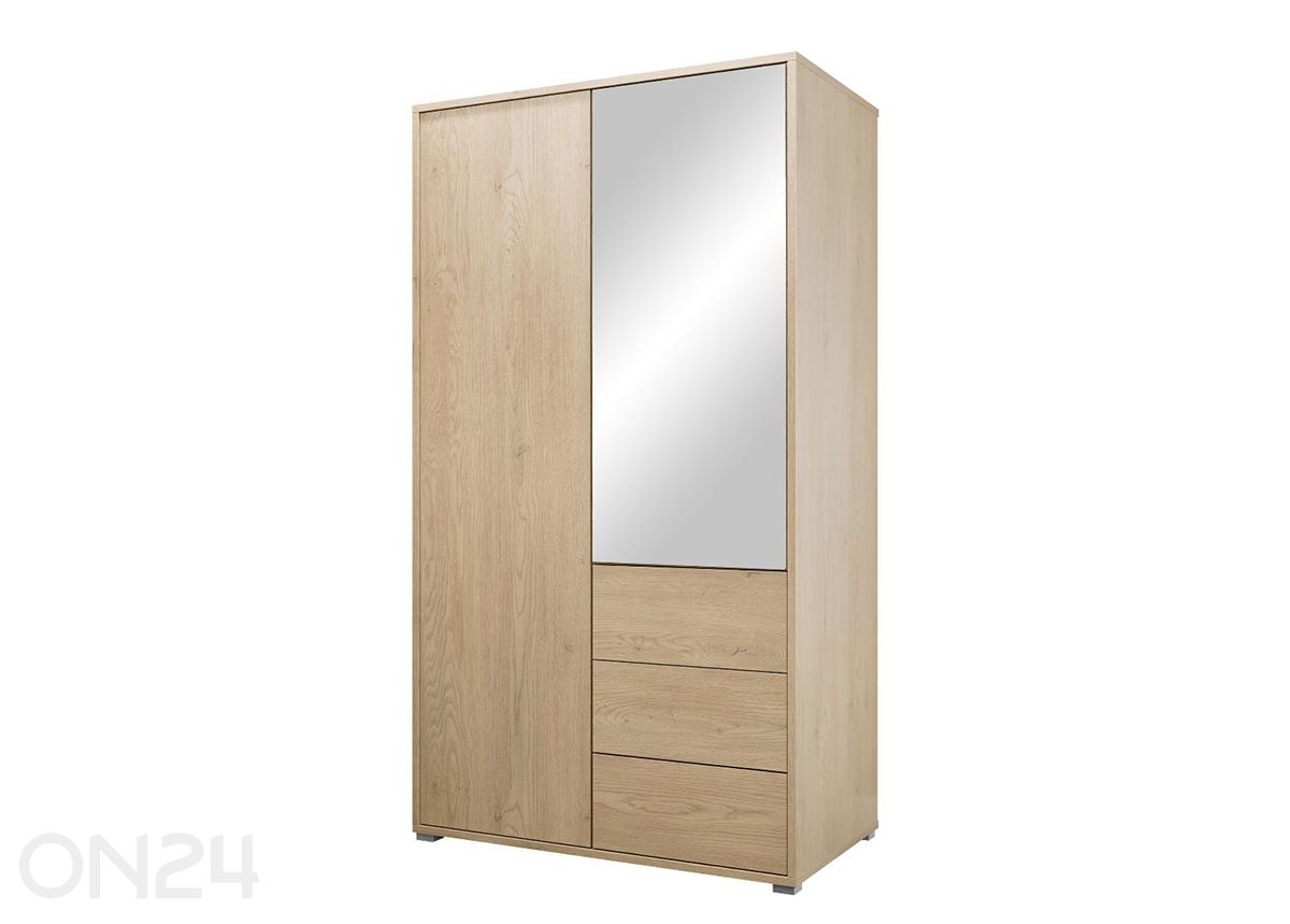 Vaatekaappi peilillä Gesita 100 cm kuvasuurennos