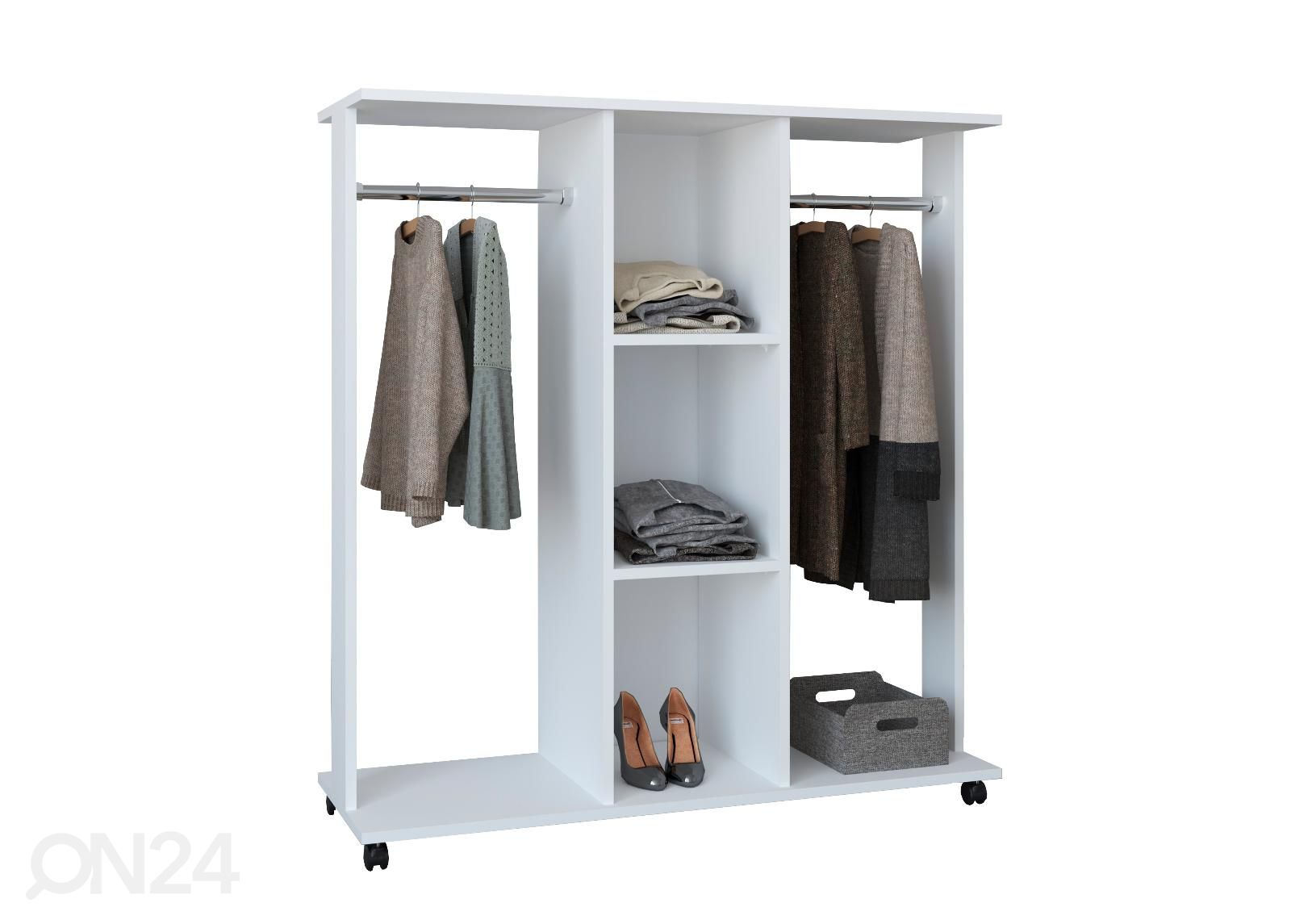 Vaatekaappi Ralosa 116 cm kuvasuurennos