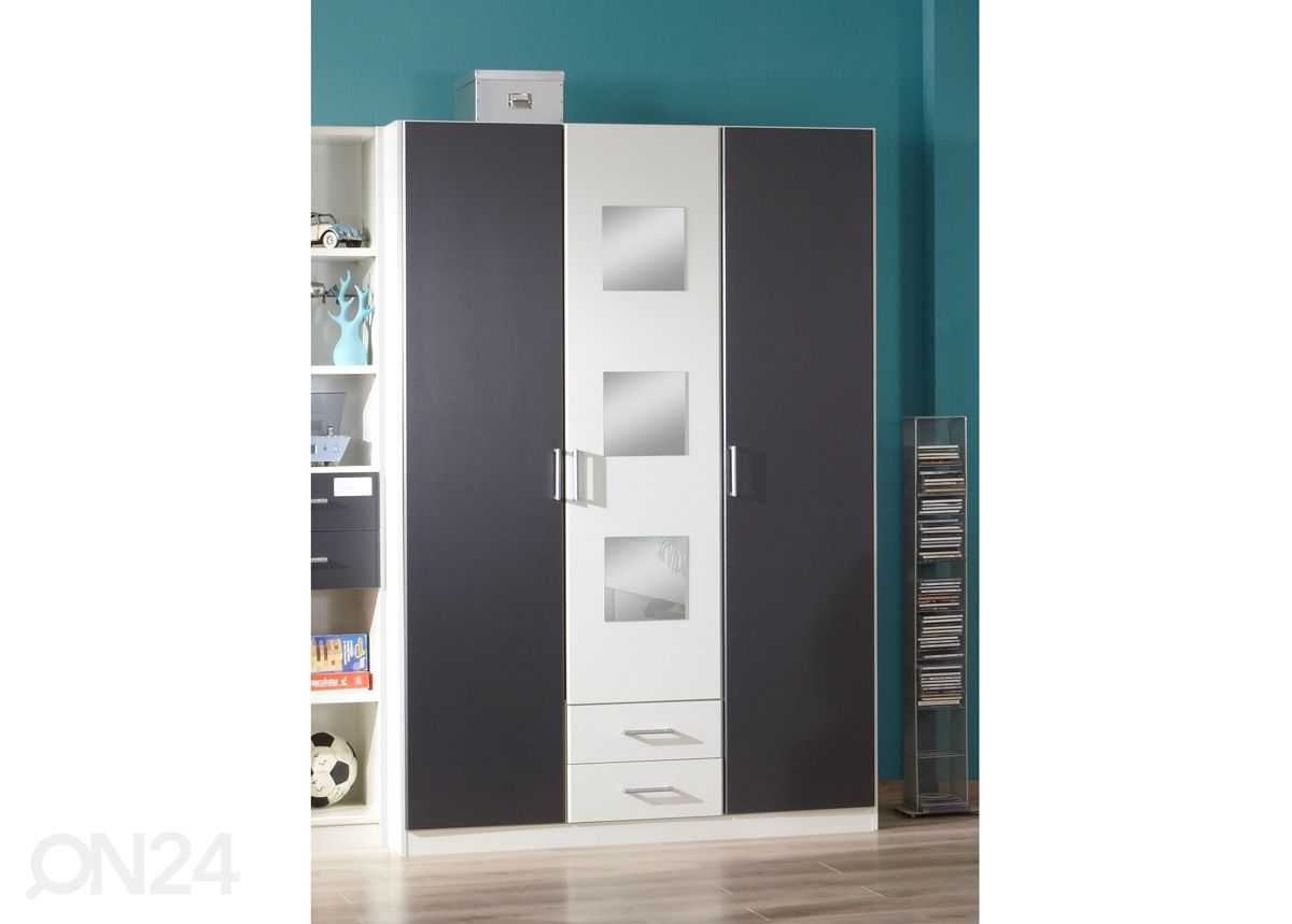 Vaatekaappi Rocco 135 cm kuvasuurennos