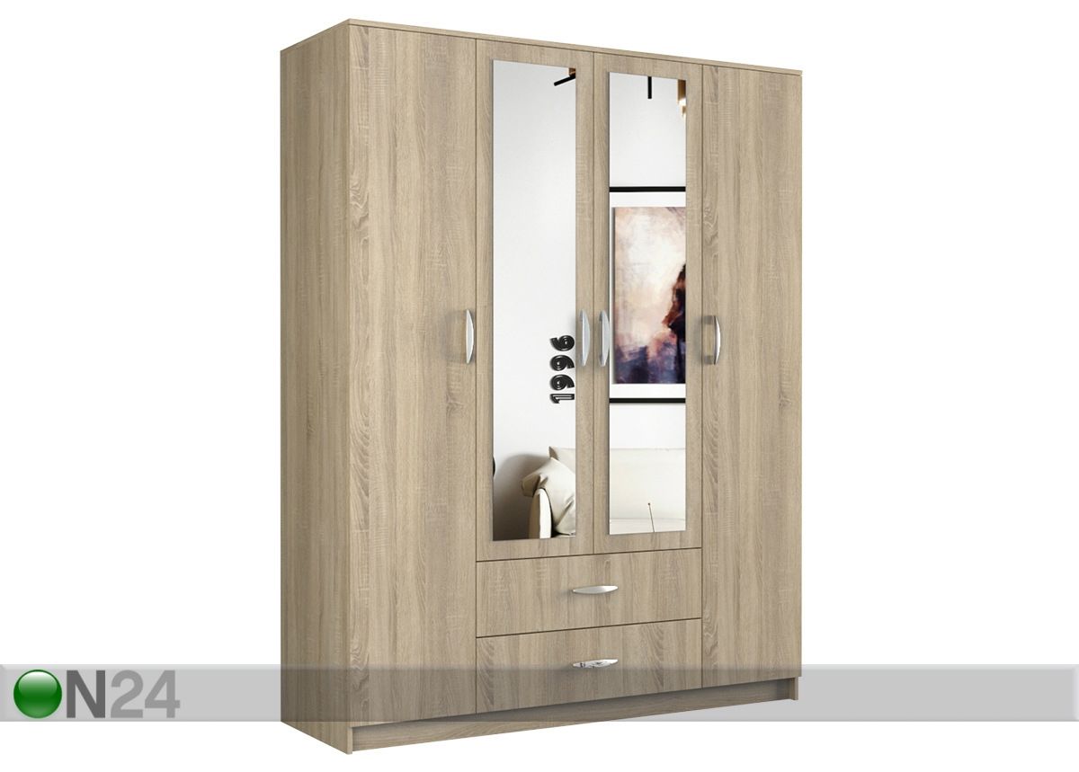 Vaatekaappi Romana 160 cm kuvasuurennos