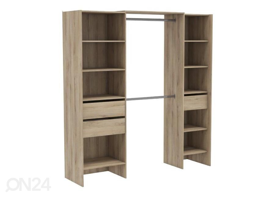 Vaatekaappijärjestelmä Miami 105-191cm kuvasuurennos
