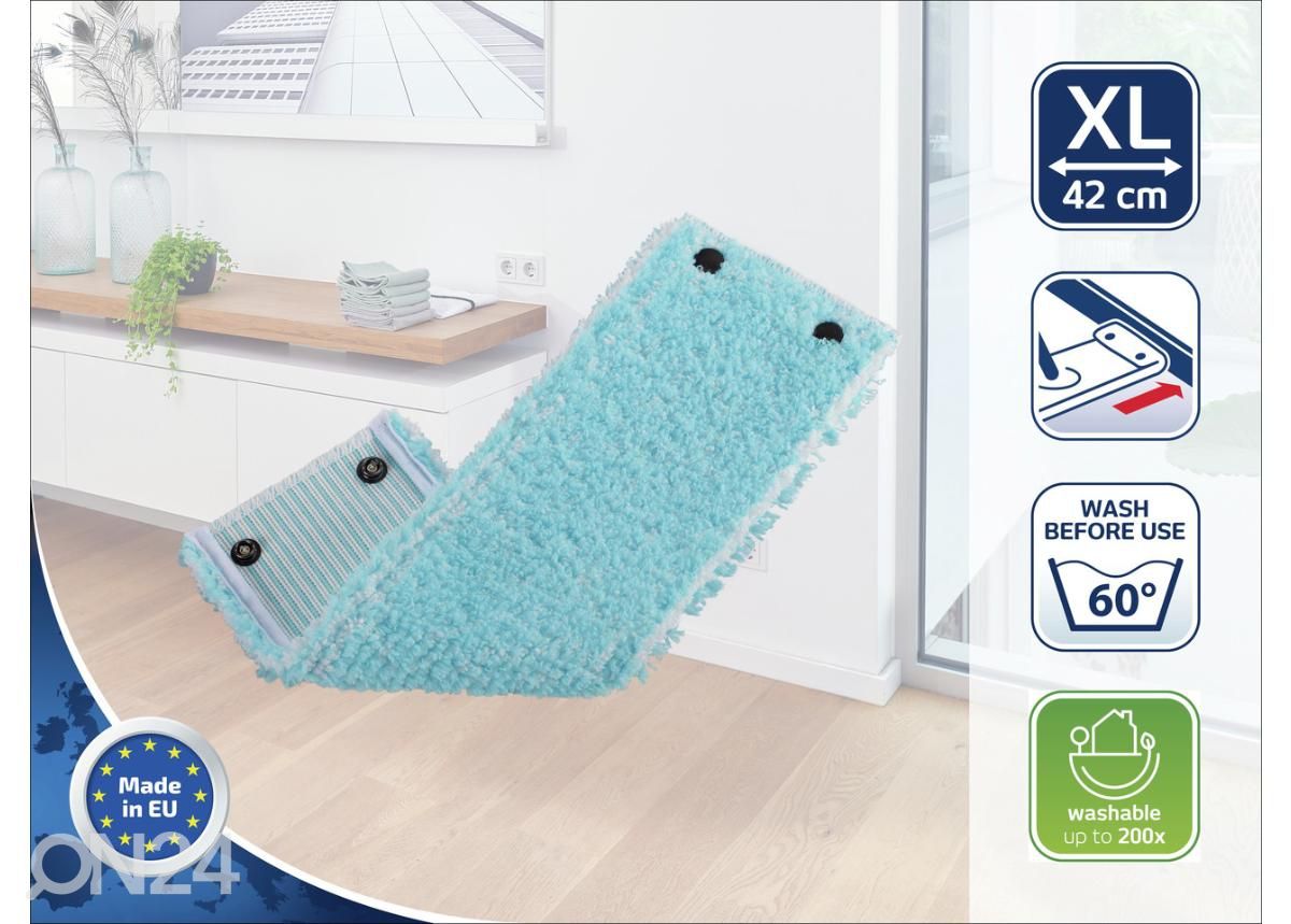 Vaihtomoppi Leifheit Twist XL Extra Soft kuvasuurennos